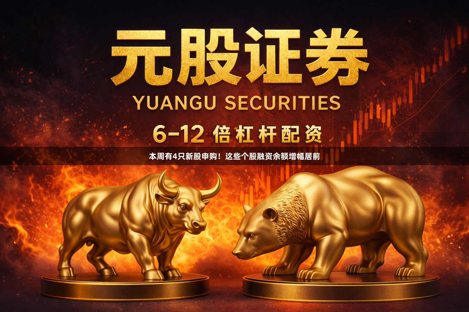 本周有4只新股申购！这些个股融资余额增幅居前