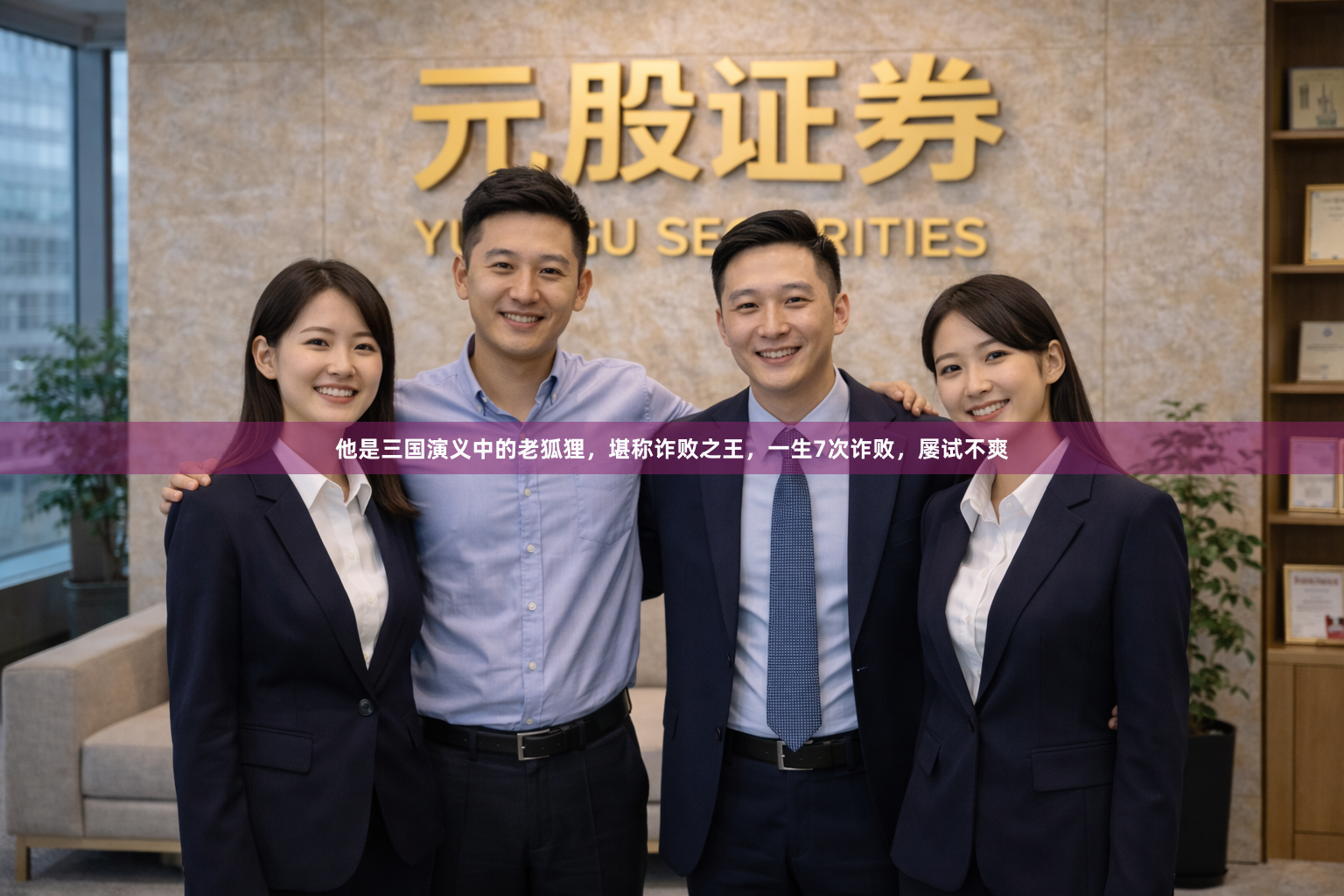 他是三国演义中的老狐狸，堪称诈败之王，一生7次诈败，屡试不爽